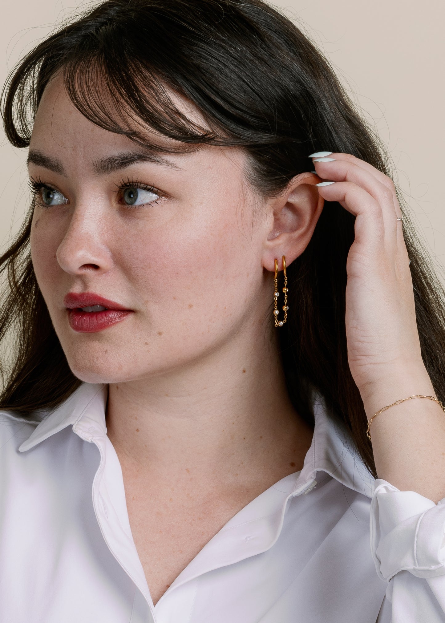 The Dottie Double Earrings
