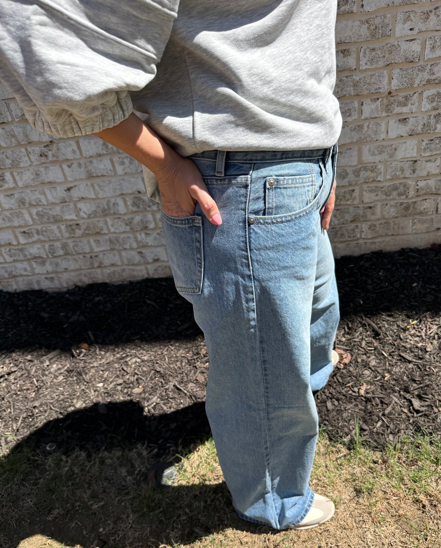 Destiny Baggy Wide Leg Denim