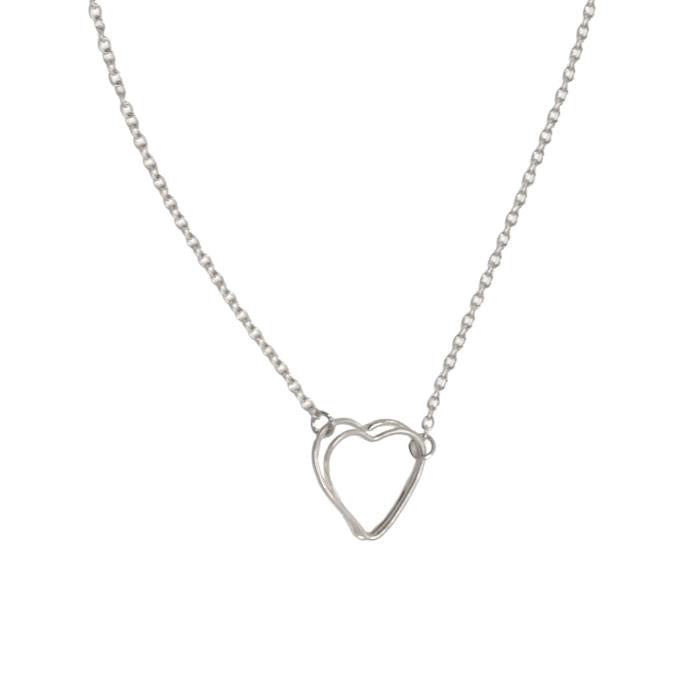 2 Hearts Entwined Necklace