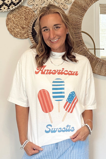 The Adrianna American Tee