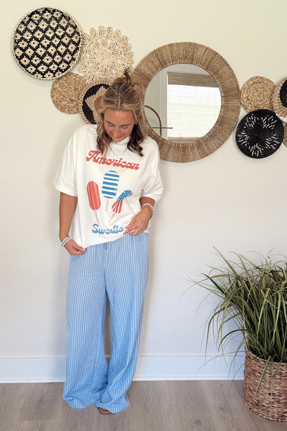 The Adrianna American Tee