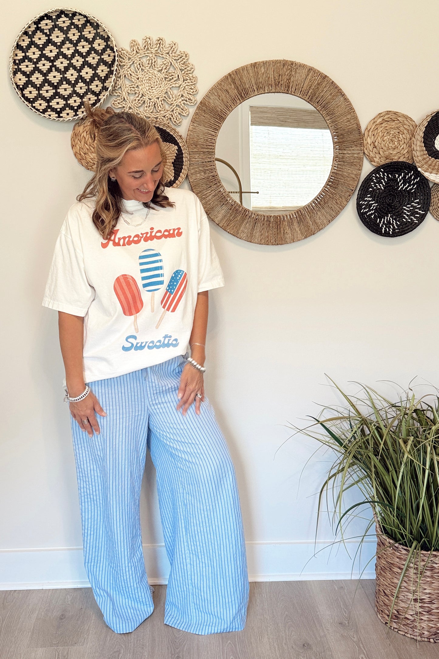 The Adrianna American Tee