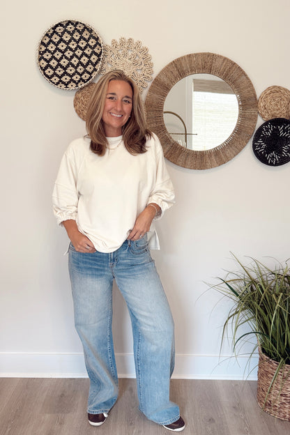 The Courtney Classic Half Sleeve Top