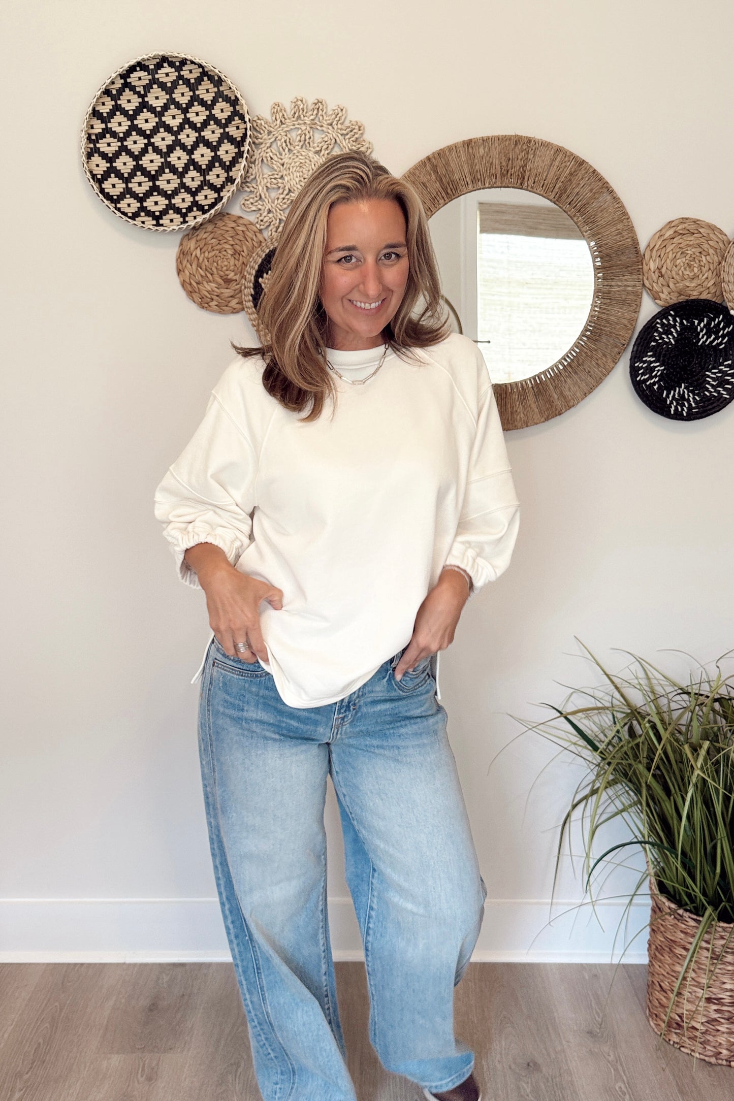 The Courtney Classic Half Sleeve Top