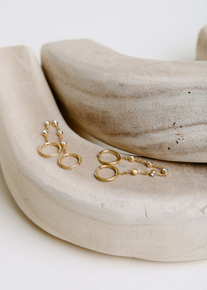 The Dottie Double Earrings