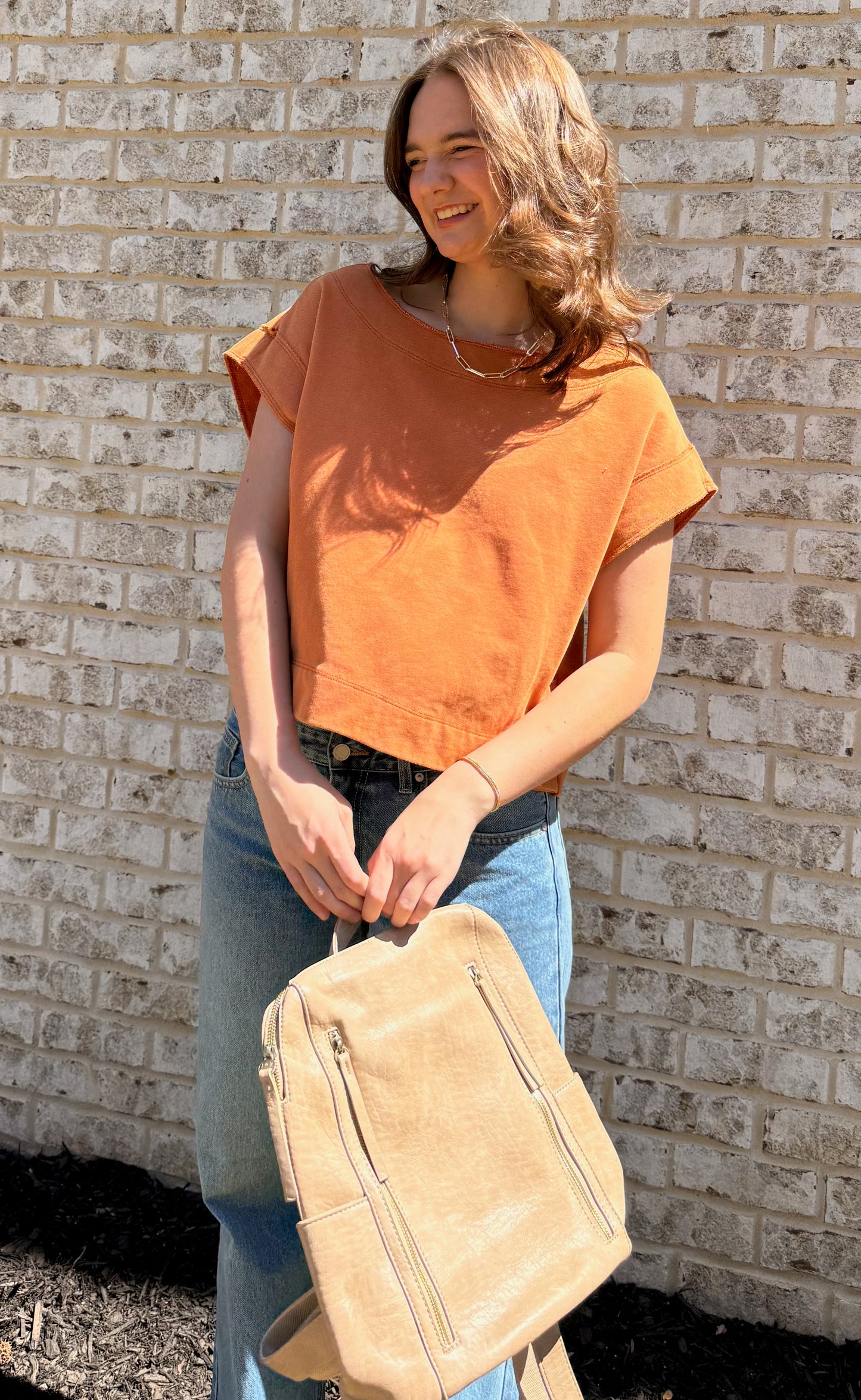 RAEGAN DOUBLE ZIP BACKPACK