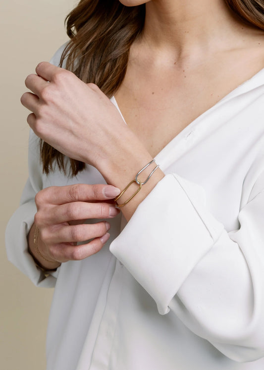 The Gianna Mixed Metal Bracelet