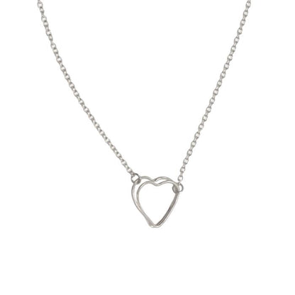 2 Hearts Entwined Necklace