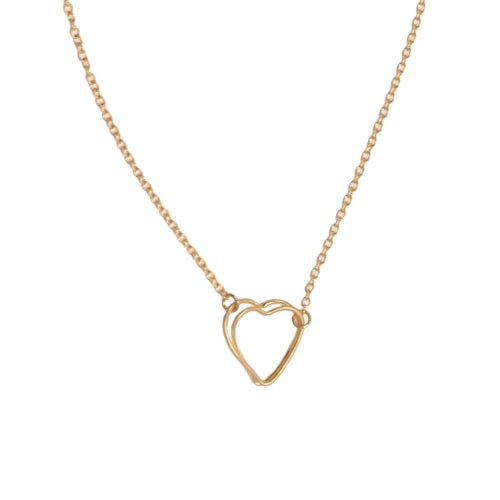 2 Hearts Entwined Necklace