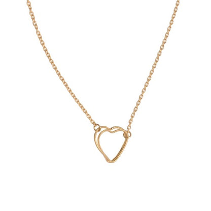 2 Hearts Entwined Necklace