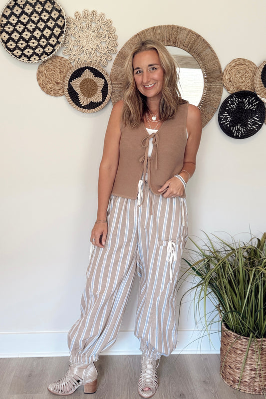 The Ruth Stripe Pant