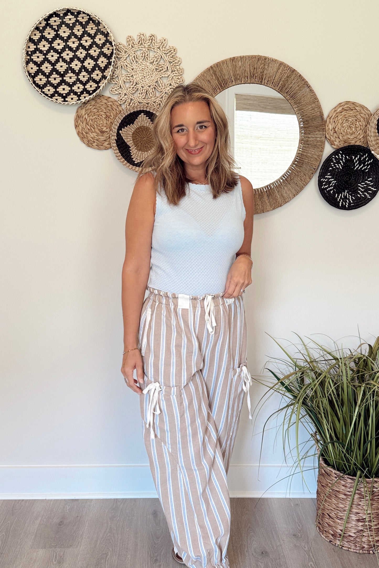 The Ruth Stripe Pant
