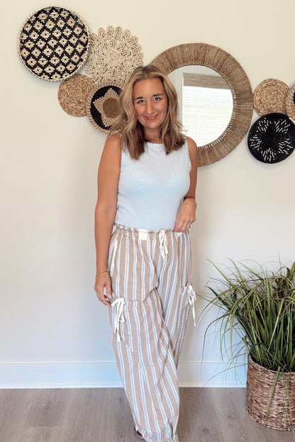 The Ruth Stripe Pant