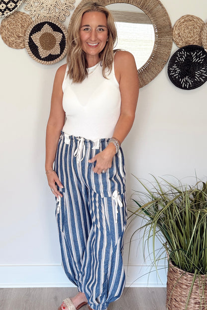 The Ruth Stripe Pant