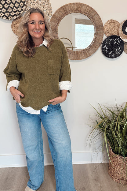 The Kim Pin Stripe Button Down