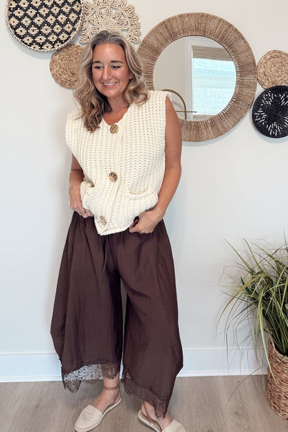 The Mary Ruth Sweater Vest