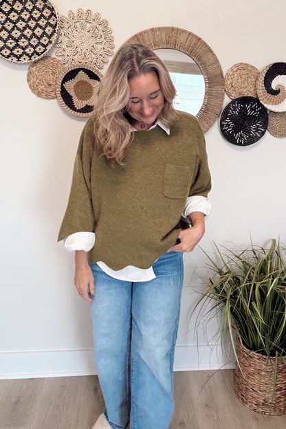 The Kim Pin Stripe Button Down