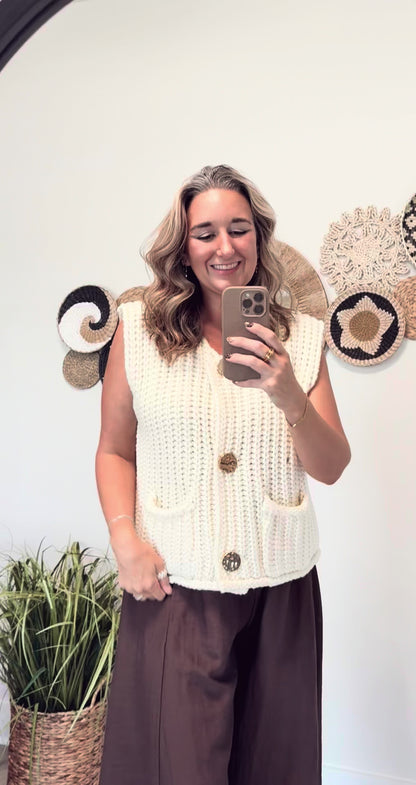 The Mary Ruth Sweater Vest