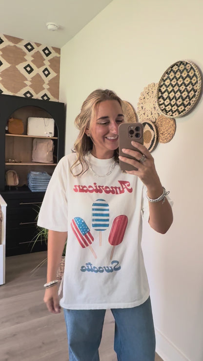 The Adrianna American Tee
